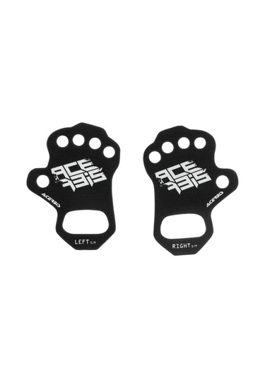 Jzcat Motosiklet Avuç İçi Aşınma Önleyici Ped, Düşme Önleyici El Koruması Siyah S