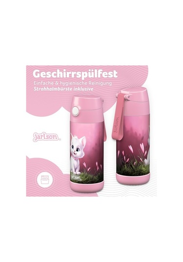 Çocuk Paslanmaz Çelik Hasır Su Şişesi 350ml Bpa Free Sızdırmaz Okul Ve Kreşler Için Yalıtımlı Su Şişesi Uwgn4d Diğer