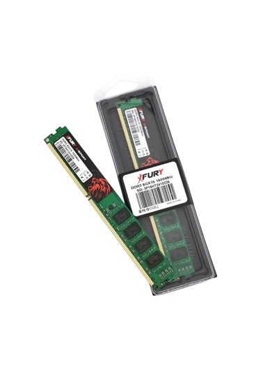 Fury E-Sport DDR3 16 GB 1600 MHz Masaüstü Ram Bellek