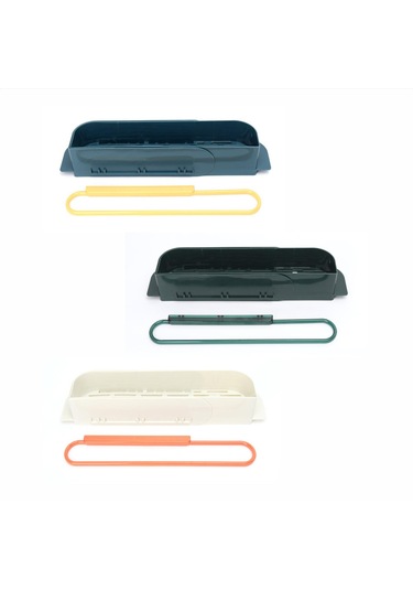 Suntek Evye Depolama Rafı Rag Için Sebzeleri Yıkamak Beyaz-2 Beyaz-2