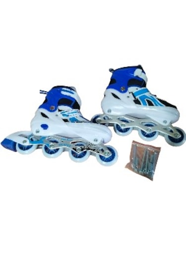 Cansport Can Sport Mavi Işıklı Ayarlanabilir Alıştırma Pateni Ve Mavi