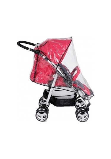 Comfymax Bebek Arabası Yağmurluğu-9032702821073 Kırmızı