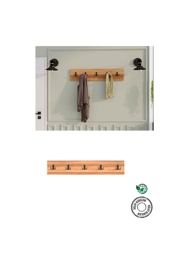 Decormet 5li Askılık Ceviz Diğer