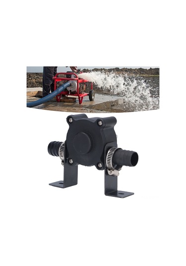 Geeroyoo El Matkap Bağlı Elektrikli Santrifüj Pompa, Su Taşıma İçin Mini Kendinden Emici, Dayanıklı Plastik Ve Paslanmaz Çelik Aksesuar