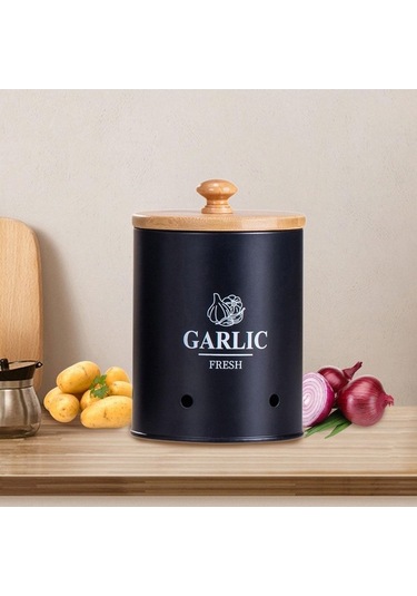 Trendooze Sebze Depolama Kutusu Çiftlik Evi Mutfak Bidonu Ev S Koyu Renk S