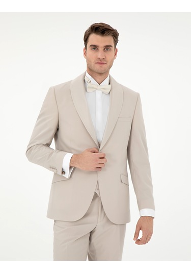 Pierre Cardin Erkek Bej Smokin 50306221-vr011 Bej