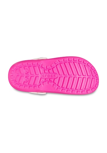 Crocs 207010 Classic Lined Clog K Pembe Çocuk Terlik Pembe