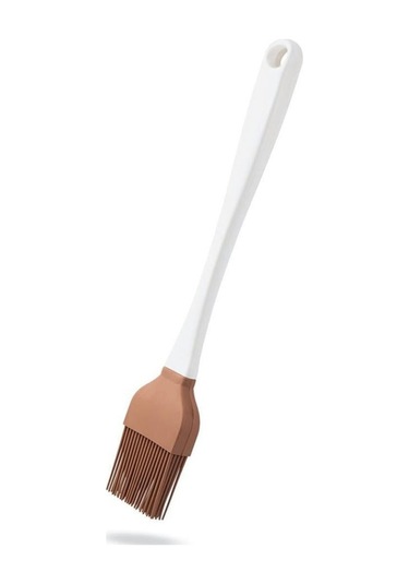 Silicolife 3'lü Servis Seti Silikon Kepçe, Büyük Spatula, Fırça