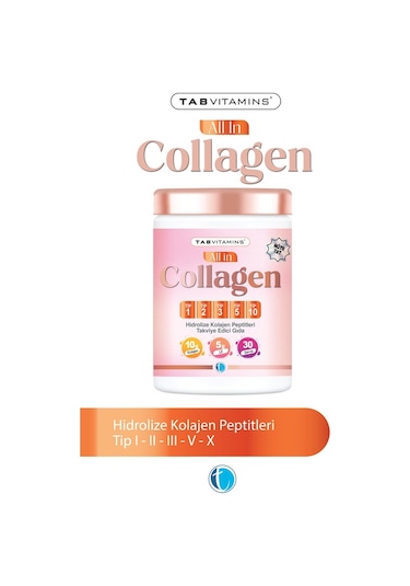 Tabvitamins All In Collagen 30 Servis