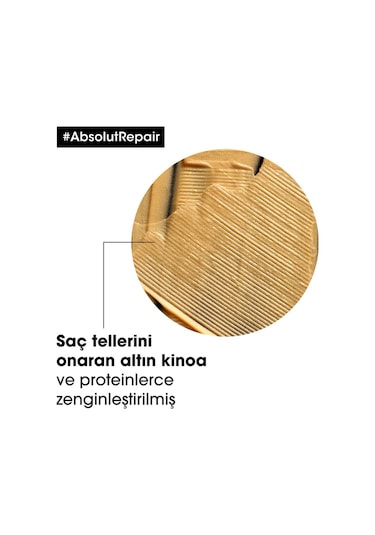 L'Oréal Professionnel Serie Expert Absolut Repair Yıpranmış Saçlar Için Onarıcı Altın Maske 250 ML