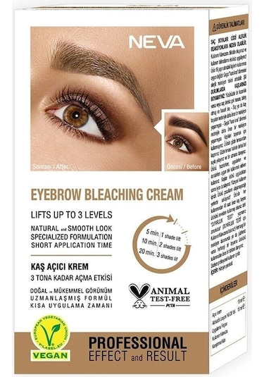 Neva Kaş Boyama Seti Kaş Açıcı Krem %100 Vegan