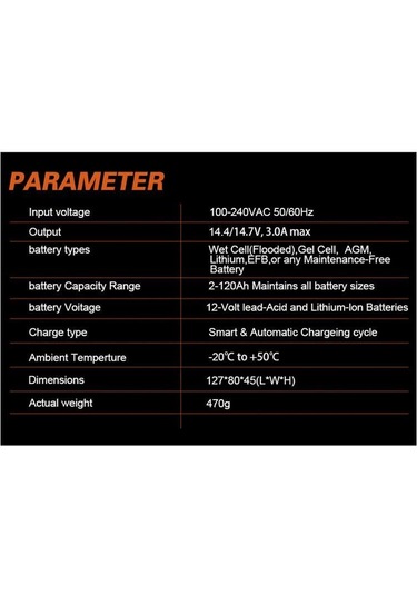 Lancol Akü Sarj Cihazi 12v 3a Cat-900
