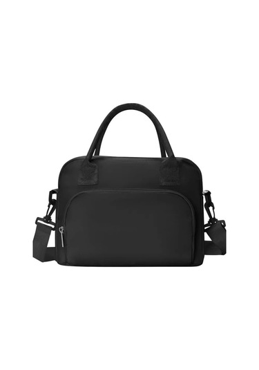 Reedark Siyah Korduroy Isı Yalıtımlı Çanta - Büyük Kapasiteli, Çoklu Cep, Piknik-seyahat-iş İçin 29x17x22.5cm Gösterildiği Gibi