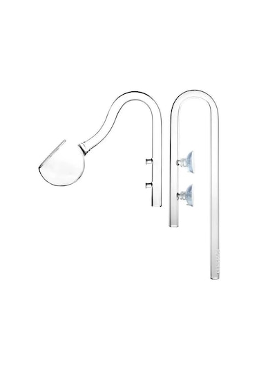 Aquapro Poppy Glass Pipe Dış Filtre Cam Emiş Basış 12mm