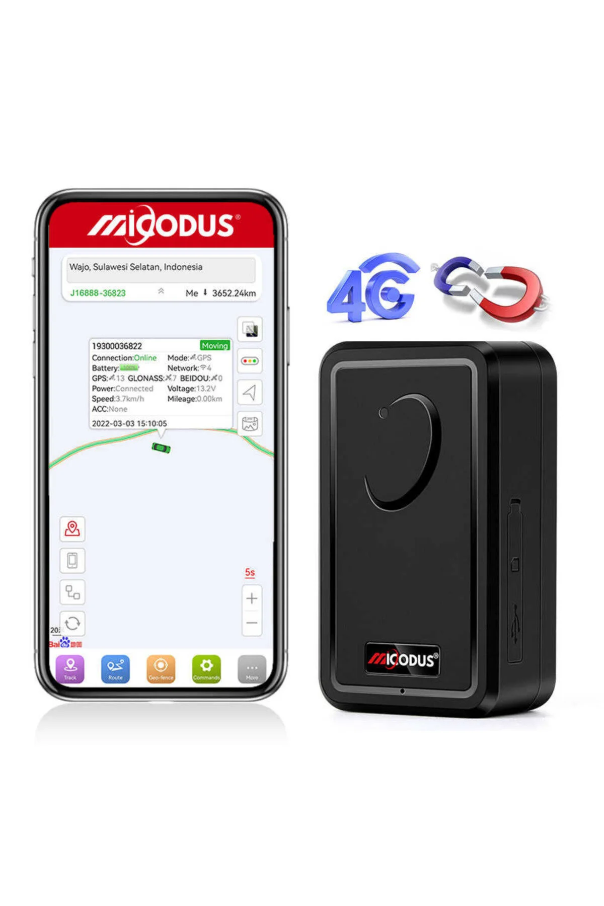 Ml500 Kişisel Gps Yaşlı, Çocuk Ve Bireysel Güvenlik İçin 12 Ay