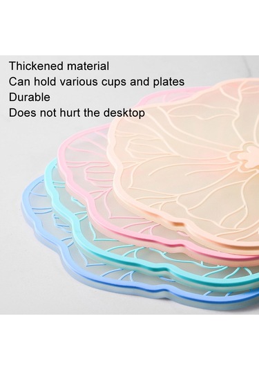 Sones 15cm Basit Isı Yalıtımı Haşlanma Önleyici Masa Örtüsü Kaymaz Yağa Dayanıklı Kolay Temizlenen Kase Altlığı Diğer