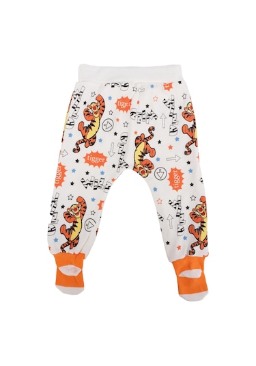 Bebelop Tiger Baskılı Çoraplı Pijama Altı 001