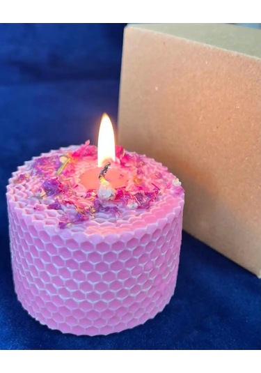 Svecnaa Magia Geniş Mum "büyülü Gün" Gül Ve Yaseminli 151530778 Açık Pembe