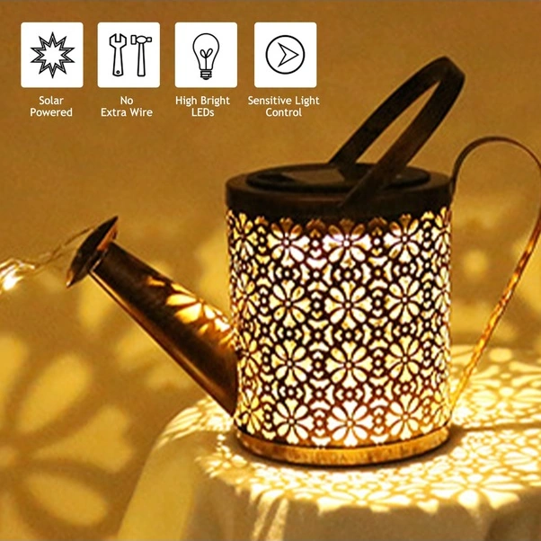 Tongxida 36 Led Güneş Enerjili Çaydanlık Şemsiyesi, Işık Kontrollü, 600mah Pil, Dış Mekan Dekor