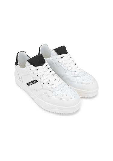 Mario Valentino Unisex Hakiki Deri Beyaz/siyah Sneakers & Spor Ayakkabı 1040 95a2501 Ayk Y24 Whıte/black Beyaz - Siyah