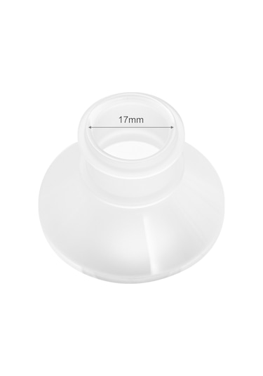 Moveevo Horigen Elektrikli Göğüs Pompası Yedek Aksesuarı 3 Adet 17 Mm Flanş Ek Parçalı Yumuşak Silikon Adaptörlü Horigen