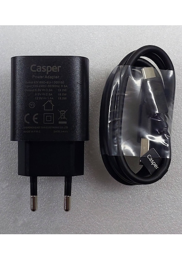 Casper Pad H10 Tablet Şarj Cihazı  Type C Hızlı Şarj