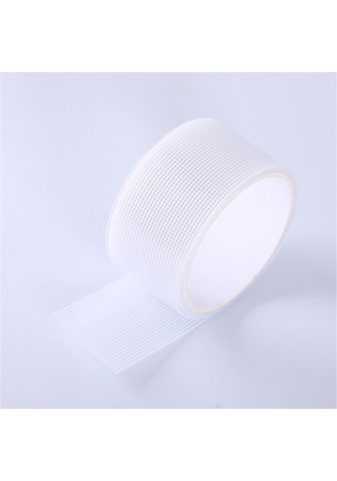 Moveevo Cam Fiber Pencerelik Onarım Bandı - Kendine Yapışkan, 5cmx2m Beyaz, Entegre Ağaç Desenli, Anti-moskit, Su Geçirmez, Kolay Kullanım