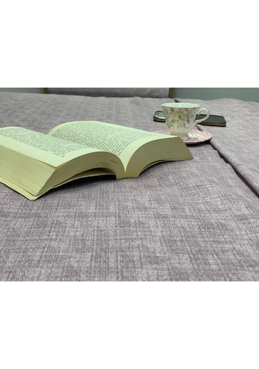 Nivemeshome Lila 160x230 Tek Pike Örtüsü Tek Kişilik Lila