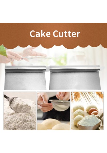 Teltree Paslanmaz Çelik Hamur Kesici Ve Bölücü - Mutfakta Çok Amaçlı Kullanım İçin Pratik Araç Diğer