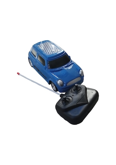 Uzaktan Kumandalı Full Fonksiyon Mini Cooper Hızlı Araba Mavi