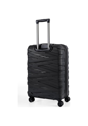 Ççs Nc-092 Abs Büyük Boy Valiz Siyah-siyah Siyah - Siyah