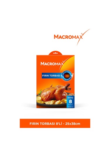 Fırın Torbası 8 Adet 25x38 Cm