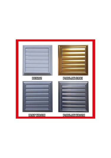 Alüminyum Menfez Parlak Yüzeysel Yapıştırma Kolsuz Hareket (33604704)