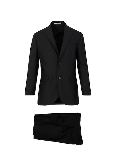 Uki Siyah 6 Drop Klasik Takım Elbise Siyah