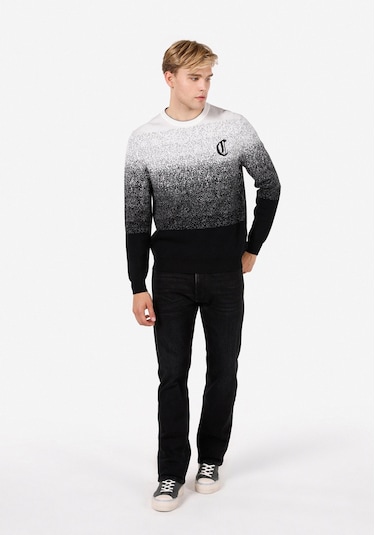 Colins Regular Fit Yuvarlak Yaka Desen Baskılı Erkek Siyah Kazak Cl1071056 Q1.v1 Blk Siyah Colins Regular Fit Yuvarlak Yaka Desen Baskılı Erkek Siyah Kazak Cl1071056 Q1.v1 Blk Siyah