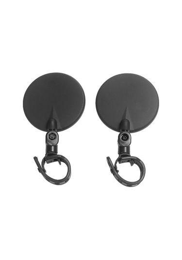 2 Adet Scooter Arka Vizyon Aynası Gidon Arka Vizyon Aynaları Elektrikli Scooter Dağ Bisikleti Yol Bisikleti İçin