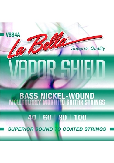 La Bella Vsb4A Vapor Shield Bass Strings Takım Tel Bas Gitar Teli