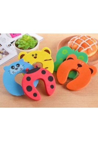 Çocuk Bebek Güvenlik Parmak Koruyucu Kapı Stoperi 4'lü Set