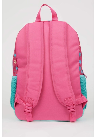 Defacto Kız Çocuk Baskılı Okul Sırt Çantası C5905A8NSKR1 Çok Renkli