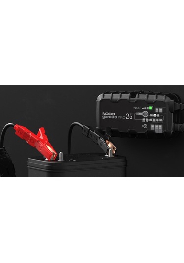 Noco Genius GENIUSPRO25 6-12-24V 25 Amper Lityum Akü Takviye Cihazı + Eva Çanta