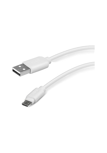 SBS 96249 TECABLEMICROW MİKRO USB ŞARJ VE VERİ KABLOSU 1 MT BEYAZ