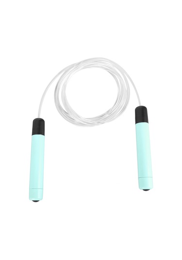 Işıklı Atlama İpi Hafif Ergonomik Rgb Led Işıklı Atlama İpi Çocuklar Yetişkinler Fitness Salonu Yeşil