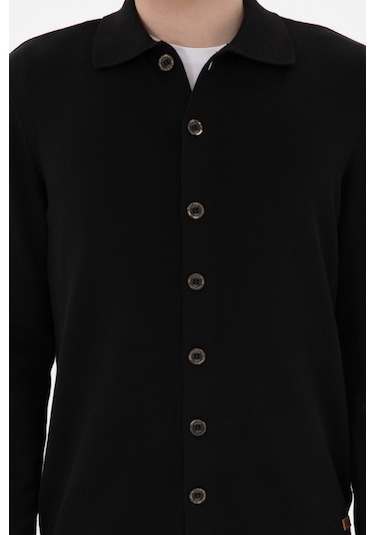 U.s. Polo Assn. Erkek Siyah Hırka Triko 50298272-vr046 Siyah