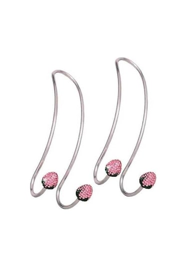 Tongxida Bosphorusboutique Renkli Pembe Metal Koltuk Kancası Kafalık, Evrensel Dz Askı Araba 2 Ey Çok Renkli