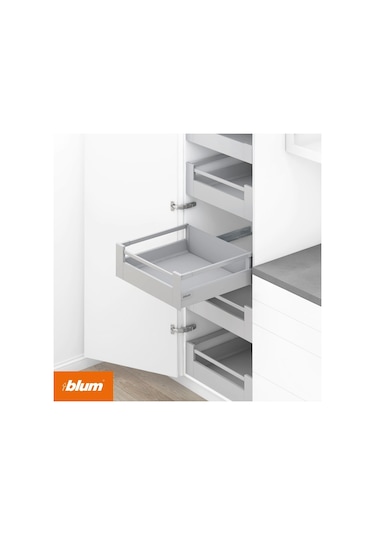 Blum Tandembox Antaro Orta Bordürlü (C) İç Çekmece 50 Cm Gri