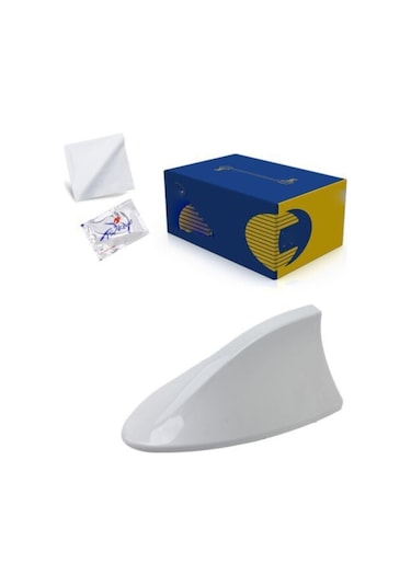 Nissan Qashqai Beyaz Shark Balık Sırtı Araç Üstü Radio Anteni