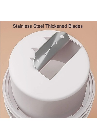 Jialan Manuel Buz Kırıcı Döner Buz Kırıcı Traş Beyaz