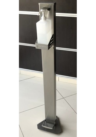 Yibtech Paslanmaz Pedallı El Dezenfektan Dispenseri 1000 Ml