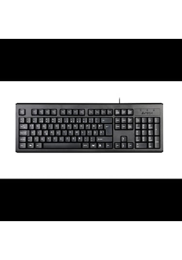 A4 Tech Km-720, Siyah, Usb Kablolu, Türkçe F, Multimedya Klavye