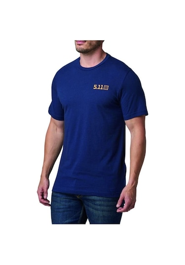 5.11 Overlander Sunset Ss Tee Lacıvert Tısort Mavi